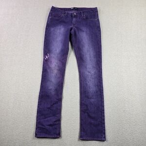 Levi’s Skinny Purple Jeans Womens Size 14 Reg Stretch Denim Pants